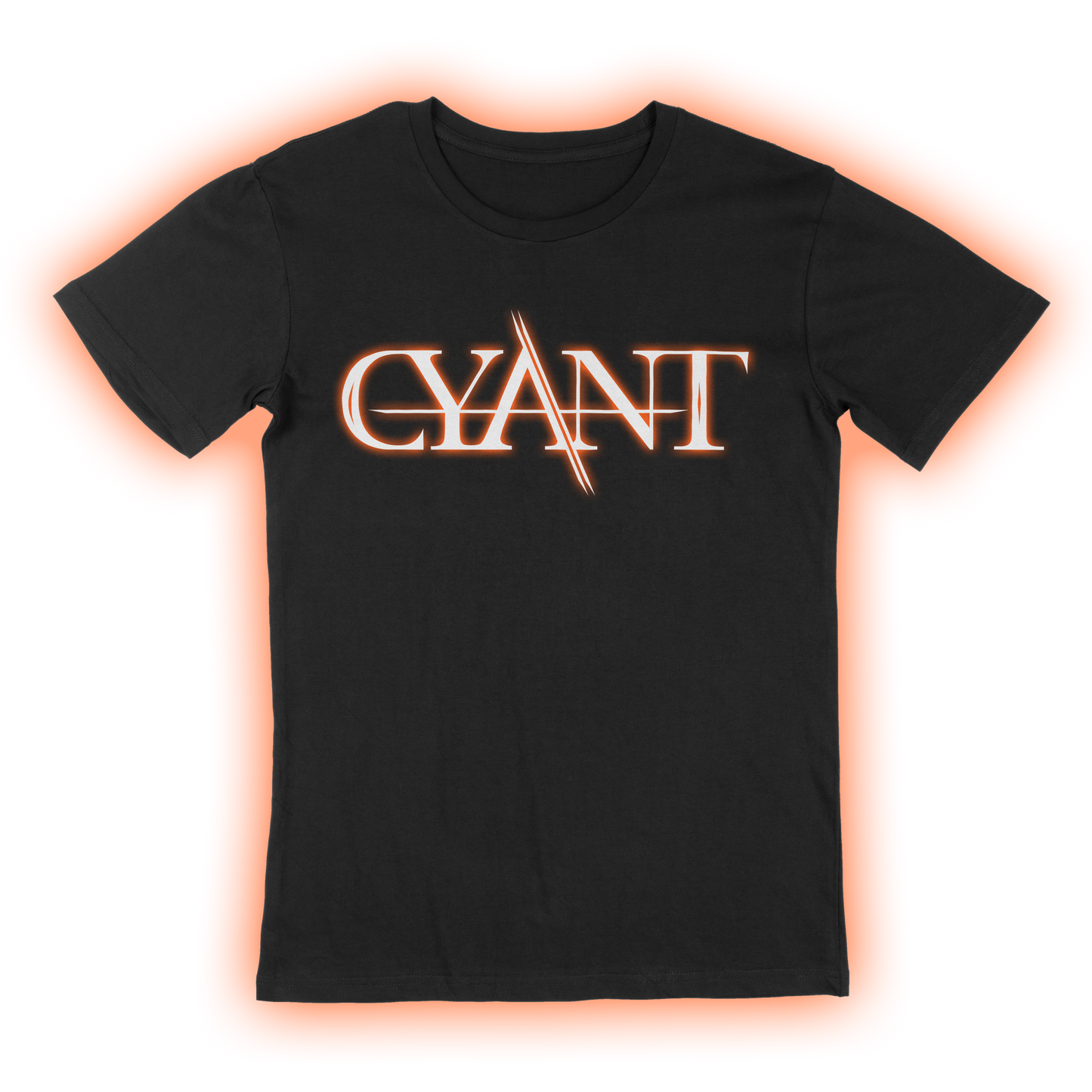 T-SHIRT CYANT LOGO