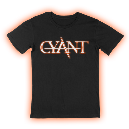 T-SHIRT CYANT LOGO